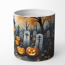 Load image into Gallery viewer, Yellow Labrador Retriever Spooky Halloween Decorative Soy Candle