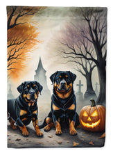 Load image into Gallery viewer, Rottweiler Spooky Halloween House Flag
