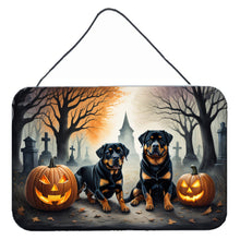 Load image into Gallery viewer, Rottweiler Spooky Halloween Wall or Door Hanging Prints