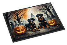 Load image into Gallery viewer, Rottweiler Spooky Halloween Doormat -  18x27 Decorative Floor Mat – Indoor/Outdoor Rug