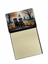 Load image into Gallery viewer, Rottweiler Spooky Halloween Sticky Note Holder- Refiilable Desk Accessory Note Pad