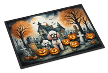 Load image into Gallery viewer, Poodle Spooky Halloween Doormat -  18x27 Decorative Floor Mat – Indoor/Outdoor Rug