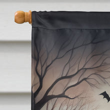Load image into Gallery viewer, Pomeranian Spooky Halloween House Flag