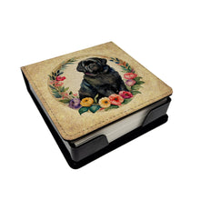Load image into Gallery viewer, Newfoundland and Flowers PU Leather Note Paper Holder