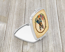 Load image into Gallery viewer, Silky Terrier and Flowers Compact Mirror – Stylish Purse Mirror with Artistic Covers