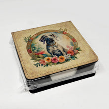 Load image into Gallery viewer, Weimaraner and Flowers PU Leather Note Paper Holder