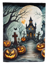 Load image into Gallery viewer, Graveyard Spooky Halloween House Flag