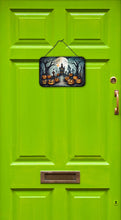 Load image into Gallery viewer, Graveyard Spooky Halloween Wall or Door Hanging Prints