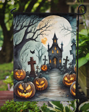 Load image into Gallery viewer, Graveyard Spooky Halloween Garden Flag – Outdoor Decorative Yard Flag