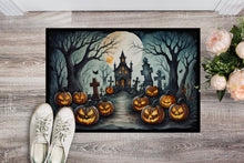 Load image into Gallery viewer, Graveyard Spooky Halloween Doormat - 24x36 Decorative Floor Mat – Indoor/Outdoor Rug with Artistic Flair