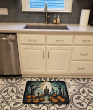 Load image into Gallery viewer, Graveyard Spooky Halloween Memory Foam Kitchen Mat