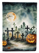 Load image into Gallery viewer, Graveyard Spooky Halloween House Flag