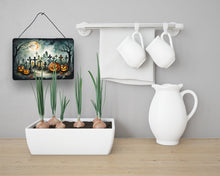 Load image into Gallery viewer, Graveyard Spooky Halloween Wall or Door Hanging Prints