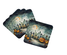Load image into Gallery viewer, Graveyard Spooky Halloween Foam Coaster