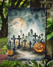 Load image into Gallery viewer, Graveyard Spooky Halloween Garden Flag – Outdoor Decorative Yard Flag
