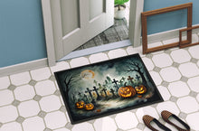 Load image into Gallery viewer, Graveyard Spooky Halloween Doormat - 24x36 Decorative Floor Mat – Indoor/Outdoor Rug with Artistic Flair