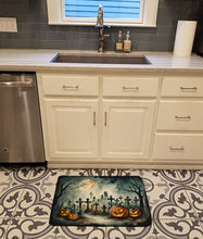 Load image into Gallery viewer, Graveyard Spooky Halloween Memory Foam Kitchen Mat