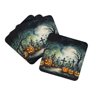 Load image into Gallery viewer, Graveyard Spooky Halloween Foam Coaster