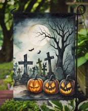 Load image into Gallery viewer, Graveyard Spooky Halloween Garden Flag – Outdoor Decorative Yard Flag