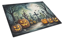 Load image into Gallery viewer, Graveyard Spooky Halloween Glass Cutting Boards – Durable, Decorative Kitchen Art Large