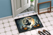 Load image into Gallery viewer, Flying Witch Spooky Halloween Doormat - 24x36 Decorative Floor Mat – Indoor/Outdoor Rug with Artistic Flair