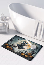 Load image into Gallery viewer, Flying Witch Spooky Halloween Memory Foam Kitchen Mat