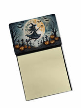 Load image into Gallery viewer, Flying Witch Spooky Halloween Sticky Note Holder- Refiilable Desk Accessory Note Pad