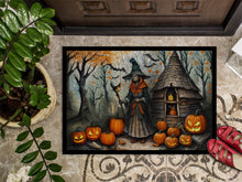 Load image into Gallery viewer, Slavic Witch Spooky Halloween Doormat -  18x27 Decorative Floor Mat – Indoor/Outdoor Rug