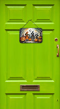 Load image into Gallery viewer, Trick or Treaters Spooky Halloween Wall or Door Hanging Prints
