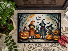 Load image into Gallery viewer, Trick or Treaters Spooky Halloween Doormat -  18x27 Decorative Floor Mat – Indoor/Outdoor Rug