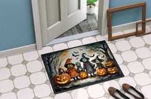 Load image into Gallery viewer, Trick or Treaters Spooky Halloween Doormat -  18x27 Decorative Floor Mat – Indoor/Outdoor Rug