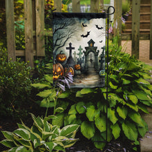 Load image into Gallery viewer, Graveyard Spooky Halloween Garden Flag – Outdoor Decorative Yard Flag