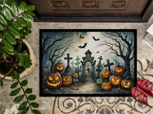 Load image into Gallery viewer, Graveyard Spooky Halloween Doormat - 24x36 Decorative Floor Mat – Indoor/Outdoor Rug with Artistic Flair