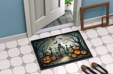 Load image into Gallery viewer, Graveyard Spooky Halloween Doormat - 24x36 Decorative Floor Mat – Indoor/Outdoor Rug with Artistic Flair