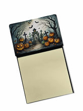 Load image into Gallery viewer, Graveyard Spooky Halloween Sticky Note Holder- Refiilable Desk Accessory Note Pad