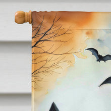 Load image into Gallery viewer, Black Cat Spooky Halloween House Flag