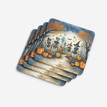 Load image into Gallery viewer, Calacas Skeletons Spooky Halloween Foam Coaster