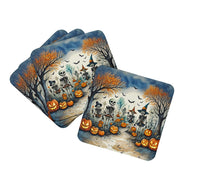 Load image into Gallery viewer, Calacas Skeletons Spooky Halloween Foam Coaster