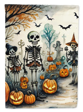 Load image into Gallery viewer, Calacas Skeletons Spooky Halloween Garden Flag – Outdoor Decorative Yard Flag
