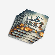 Load image into Gallery viewer, Calacas Skeletons Spooky Halloween Foam Coaster