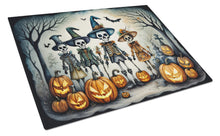 Load image into Gallery viewer, Calacas Skeletons Spooky Halloween Glass Cutting Boards – Durable, Decorative Kitchen Art Large