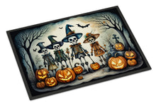 Load image into Gallery viewer, Calacas Skeletons Spooky Halloween Doormat -  18x27 Decorative Floor Mat – Indoor/Outdoor Rug