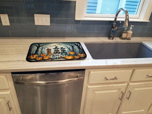 Load image into Gallery viewer, Calacas Skeletons Spooky Halloween Dish Drying Mat