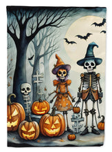 Load image into Gallery viewer, Calacas Skeletons Spooky Halloween Garden Flag – Outdoor Decorative Yard Flag
