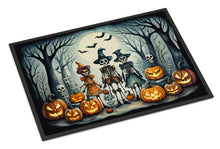 Load image into Gallery viewer, Calacas Skeletons Spooky Halloween Doormat -  18x27 Decorative Floor Mat – Indoor/Outdoor Rug