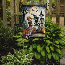 Load image into Gallery viewer, Calacas Skeletons Spooky Halloween Garden Flag – Outdoor Decorative Yard Flag