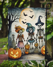 Load image into Gallery viewer, Calacas Skeletons Spooky Halloween Garden Flag – Outdoor Decorative Yard Flag
