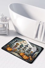 Load image into Gallery viewer, Calacas Skeletons Spooky Halloween Memory Foam Kitchen Mat