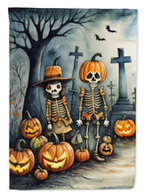 Load image into Gallery viewer, Calacas Skeletons Spooky Halloween House Flag