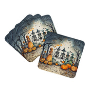 Load image into Gallery viewer, Calacas Skeletons Spooky Halloween Foam Coaster